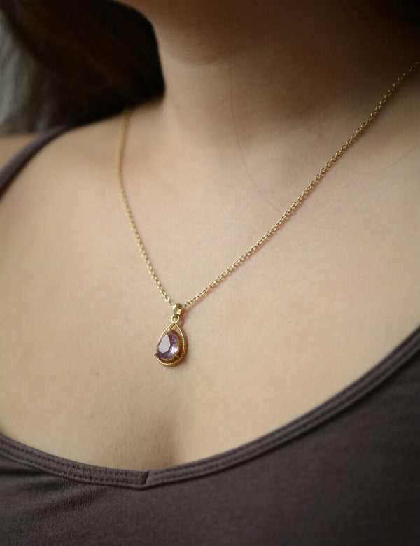 Mettā Amethyst Pendant