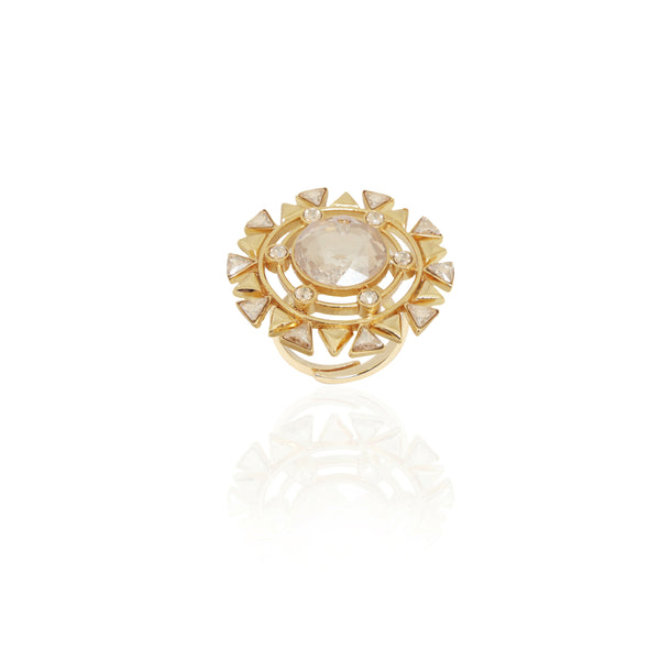 Blooming Daisy Ring- Gold