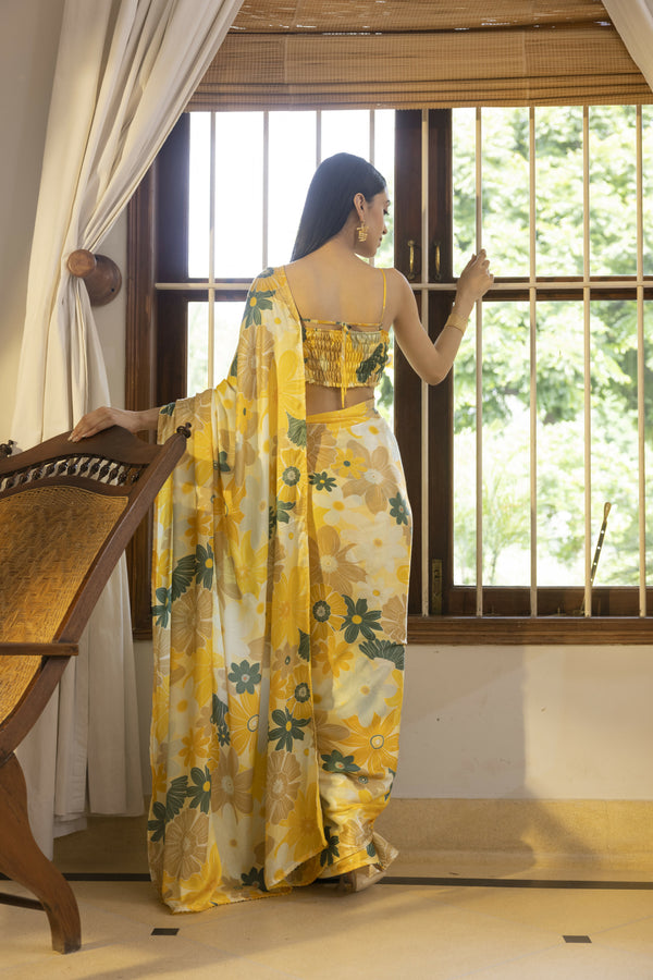 Rhythm Saree and Blouse