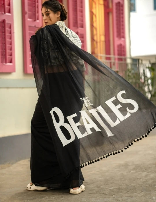 The Beatles Saree