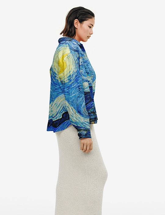 Starry Night Shirt for Women