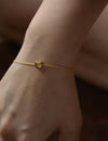 Heart Bracelet Topaz