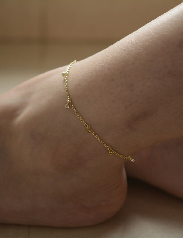 Connect the dots Anklet