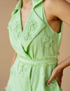 Green Short Dress