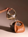 Zain Mini Hobo - Tan