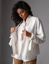 Remi half sleeves blazer shorts co-ord