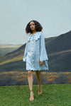 Petal Scallop Dress