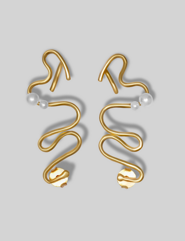 Curvefall Earcuffs