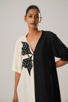 MJ BOX PLEAT DRESS