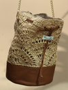 Raffia Bucket Bag
