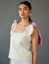 3D Flower Top With Shaded Pant