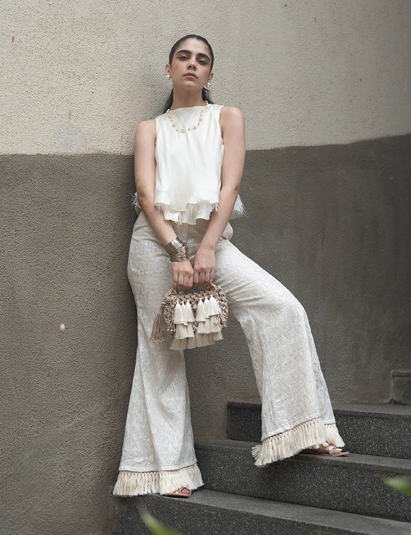 BOHO JACQUARD PANTS
