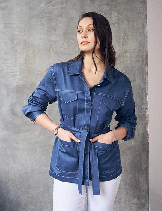 Logus Denim Four Pocket Shirt