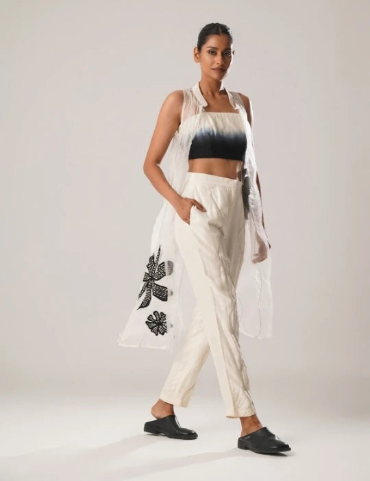 MJ ORGANZA JACKET SET