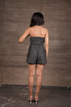 Tailored Skorts - Earthy Blue