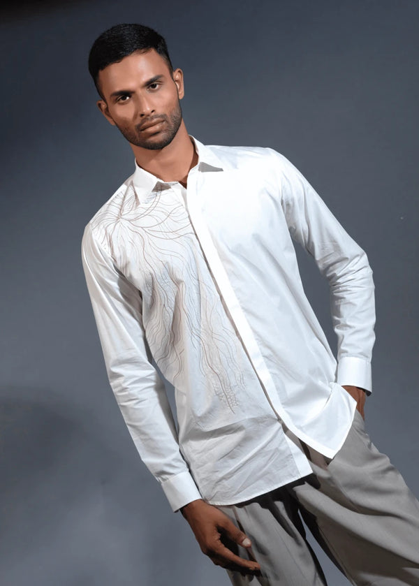 THE Monaco Gala White Shirt