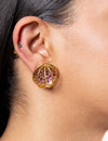 Amla Ear Studs Gold