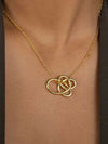 The Scribbled Pendant Necklace