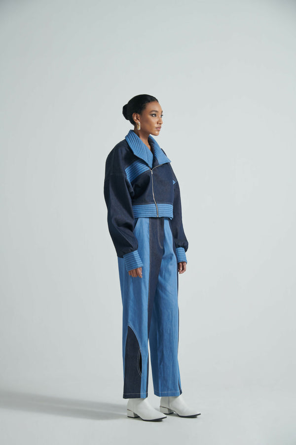 Indigo Vortex Trousers