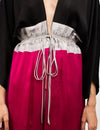 Black-Grey-Wine High Low Cape