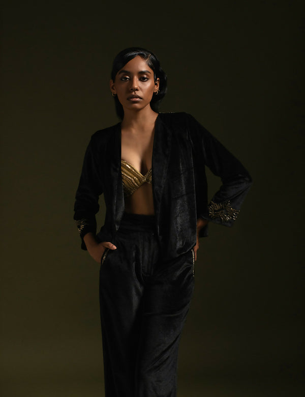 Umbra Set (Jacket + Trouser + Blouse )