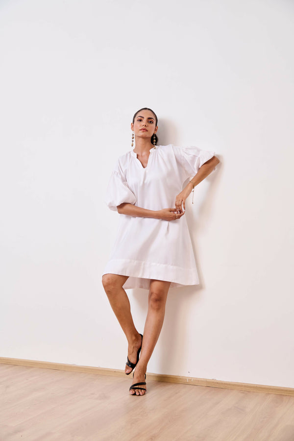 White Short Party Dress
