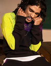 STRAIGHT COLOR BLOCKING PANTS