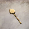 Matte Gold Serving Spoons Set
