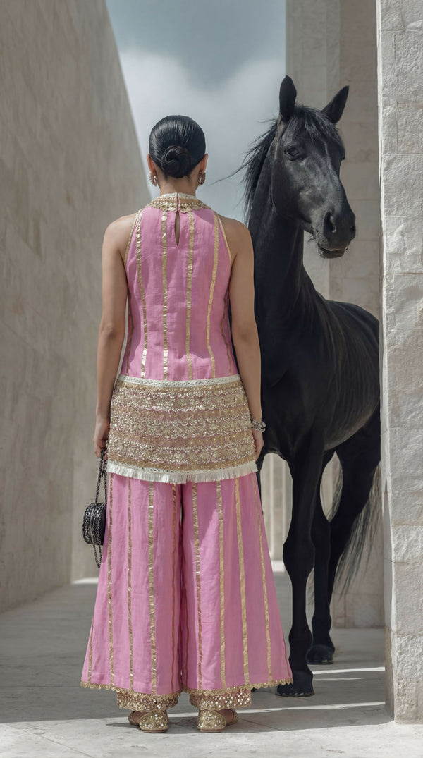 Ivara Halter Sharara Set
