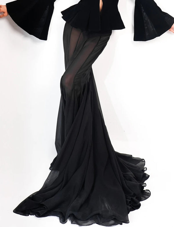 SHADOW BLOOM SKIRT