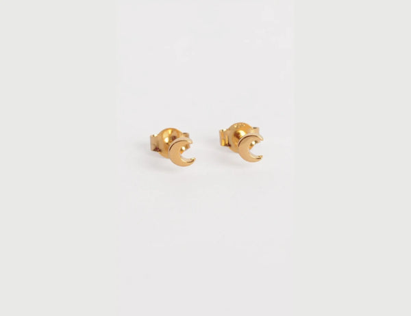 Lunar Plain Mini Earrings