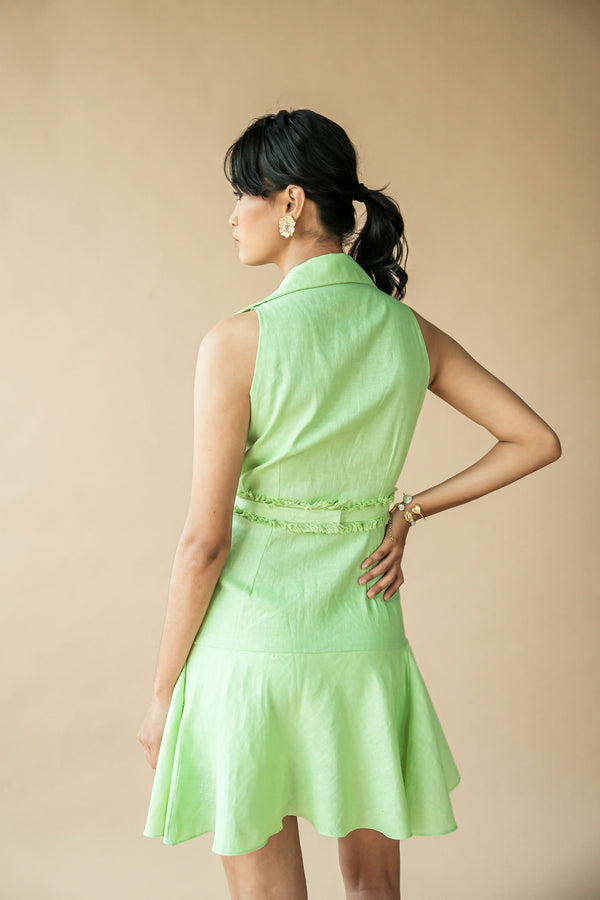 Green Short Dress