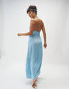 Powder Blue dress with cover up
