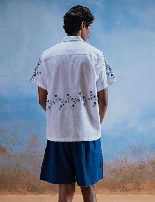 Blue Bloom Shirt