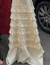 Alara Fringe Lehenga ivory