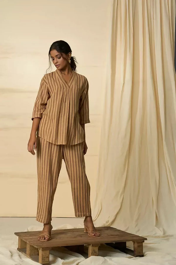 Desert V Neck Top