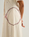 CIRCLE EMBROIDERED DRESS