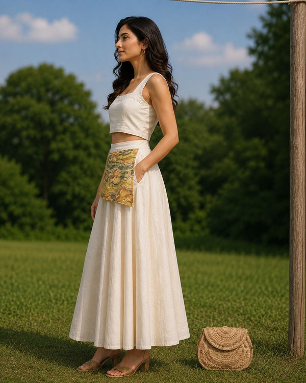 Strata skirt set