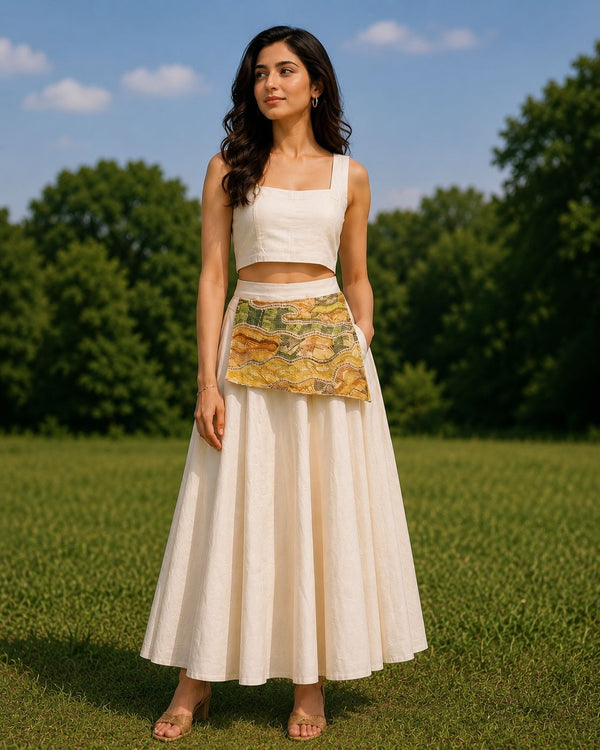 Strata skirt set