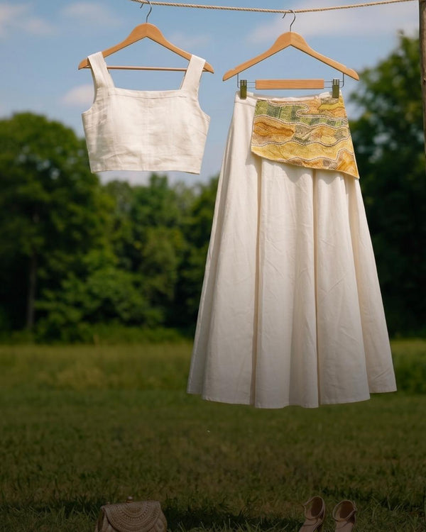Strata skirt set