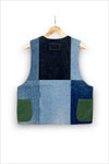 Un Denim - Upcycled Denim Gilet Jacket | G144