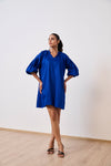 Blue Short Party Dress
