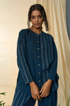Cobalt Round Shirt & Trousers