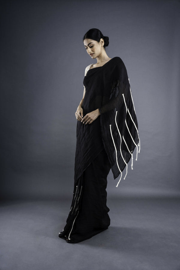 Black Brunch Saree