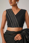 MJ PLEATED BLOUSE