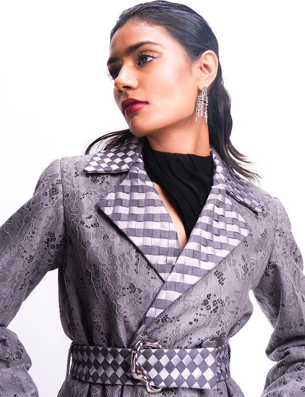 CORDED WHISPER TRENCH