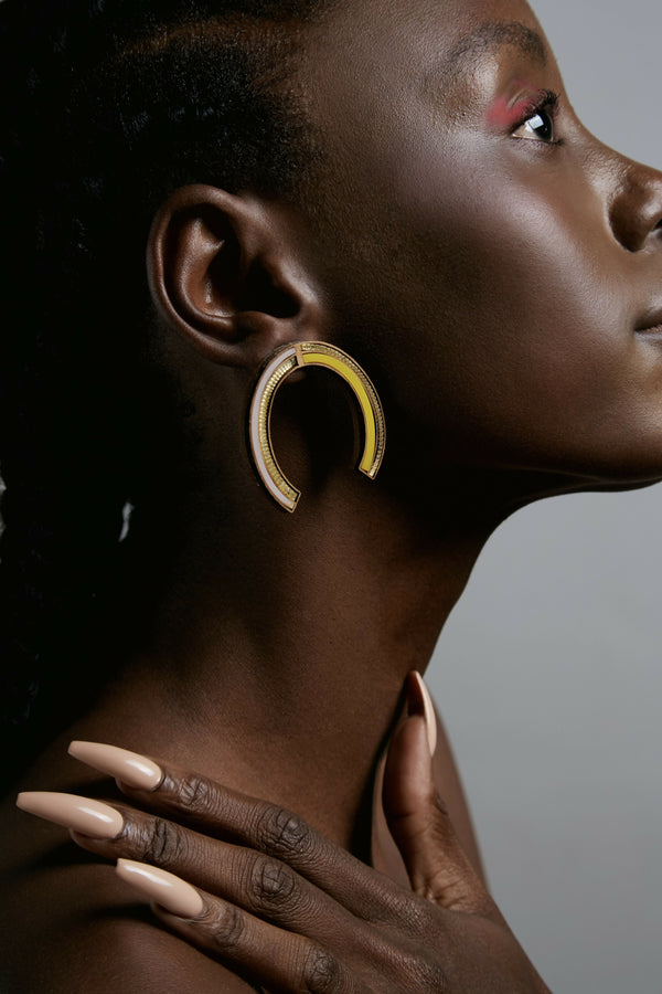 HAPPY HORSE SHOE EARRINGS