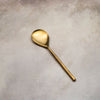 Matte Gold Serving Spoons Set