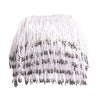 AMARA FRINGE White Silver