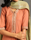 Rust Zara Double Layered Dress